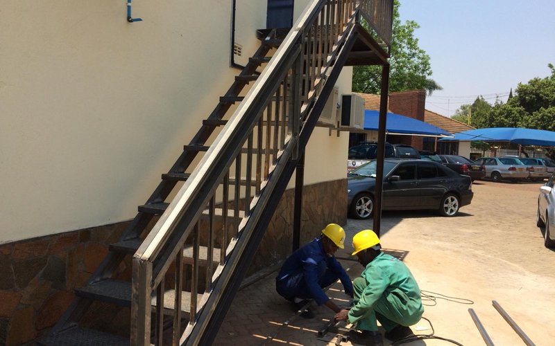 Commercial Staircase & Railing