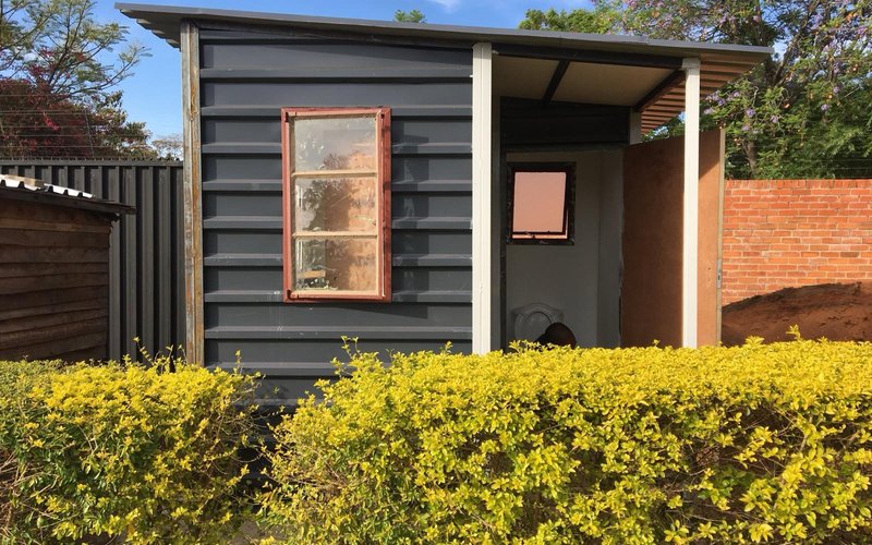 Corrugated Metal Garden Shed